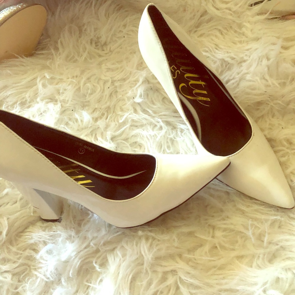 White heels
